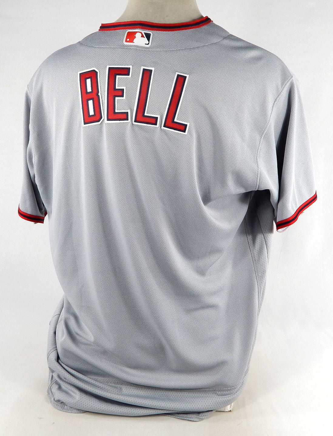 2022 Washington Nationals Josh Bell Game Issued Grey Jersey 48 014