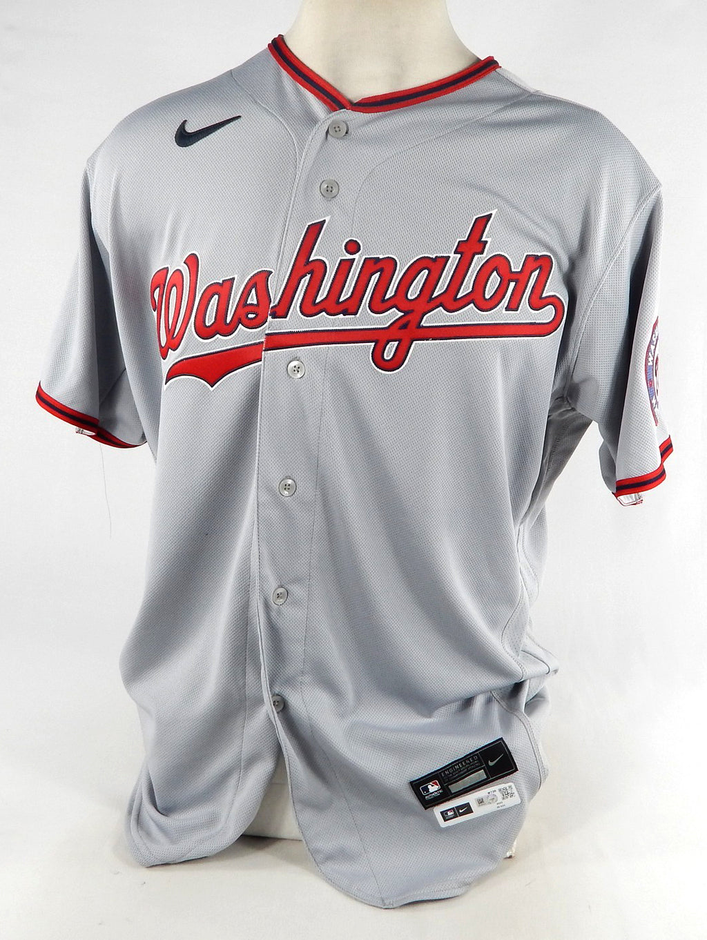 2022 Washington Nationals Josh Bell Game Issued Grey Jersey 48 014 Pic2