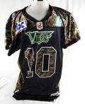 2006-09 Tennessee Valley Vipers #10 Game Used Black Camo Jersey L 311