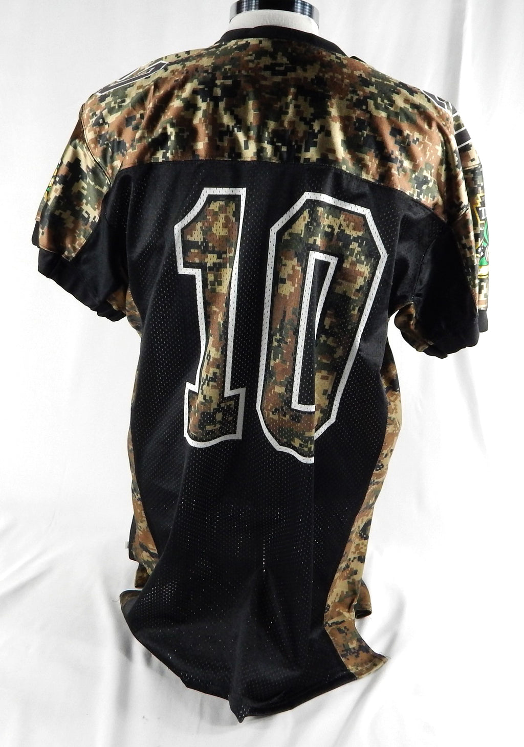 2006-09 Tennessee Valley Vipers #10 Game Used Black Camo Jersey L 311 Pic2