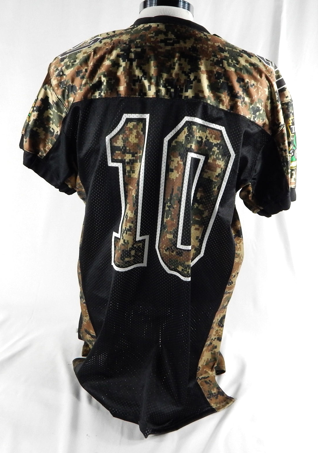 2006-09 Tennessee Valley Vipers #10 Game Used Black Camo Jersey L 311 Pic2