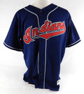 2005 Cleveland Indians Mike Kinkade #6 Game Issued Blue Jersey 50 515