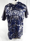 2024 Clearwater Threshers #38 Game Used Navy Camo Jersey Military 46 096