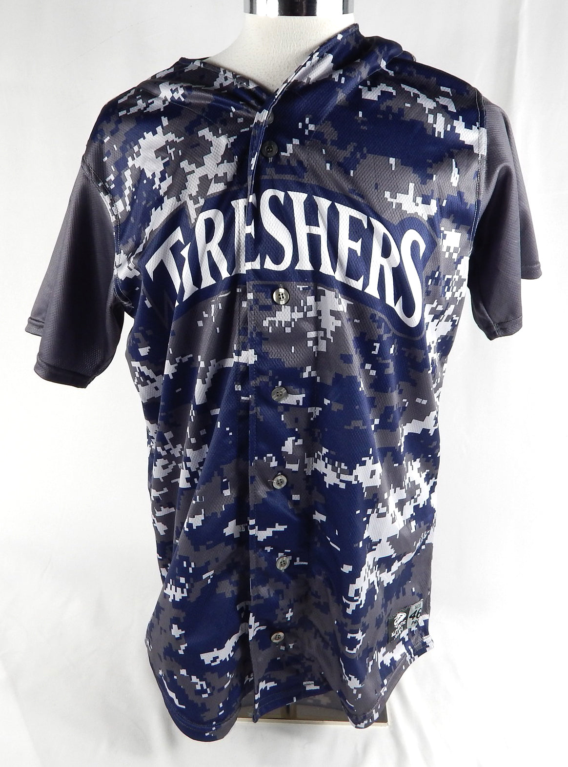2024 Clearwater Threshers #38 Game Used Navy Camo Jersey Military 46 096
