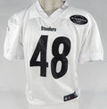 2017 Pittsburgh Steelers Bud Dupree #48 Game Issued White Practice Jersey Rivendale Patch 48 DP66988