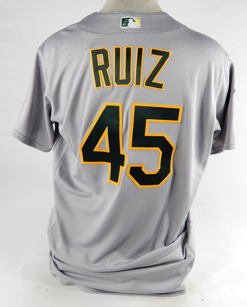 2023 Oakland Athletics Norge Ruiz #45 Game Issued Grey Jersey 46 DP76427 Pic2