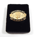 2002 San Francisco Giants MLB World Series Vintage Press Pin In Original Case