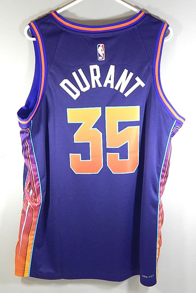 Kevin Durant #35 Phoenix Suns El Valle Nike Swingman City Jersey Purple 60 3XL Pic2