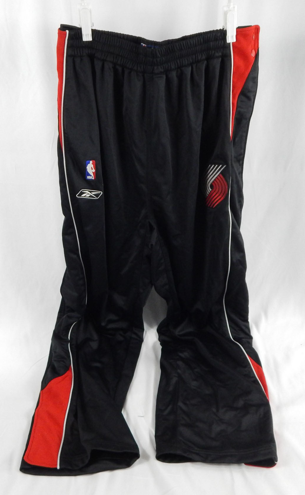 2004-05 Portland Trailblazers Game Issued Black Warm Pants XLT 472