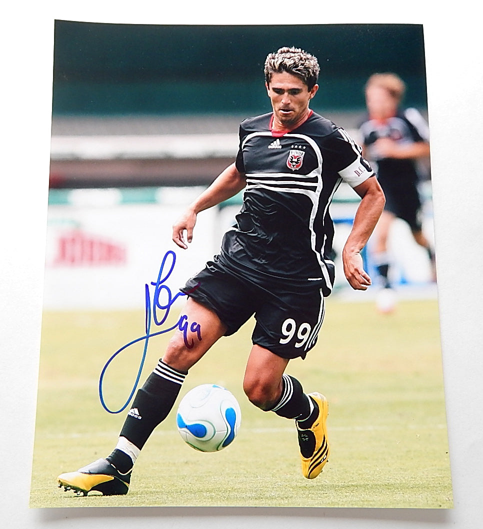 Jamie Moreno Signed 8x10 Photo Soccer Football Auto Autograph
