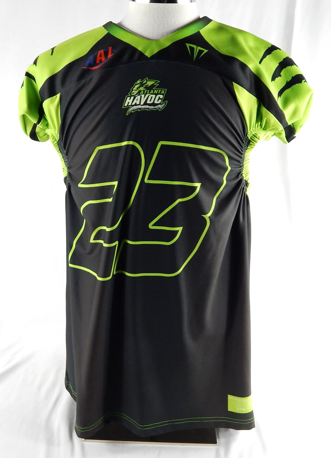 2018 Atlanta Havoc #23 Game Used Black Jersey 4XL 312