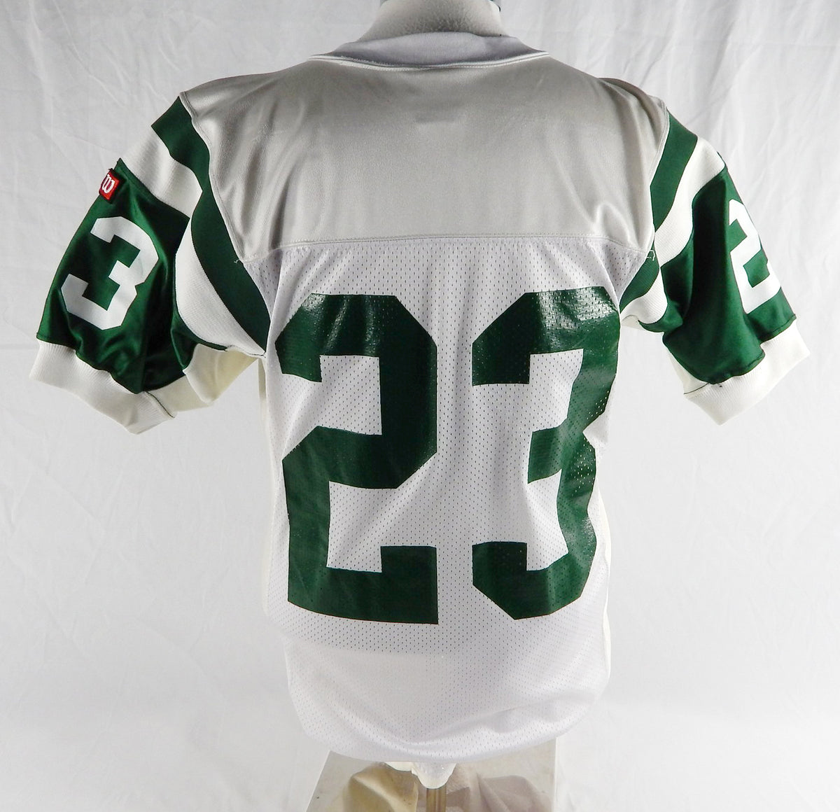 Eastern Michigan Eagles #23 Game Issued Pos Used White Jersey Football 092 Pic2