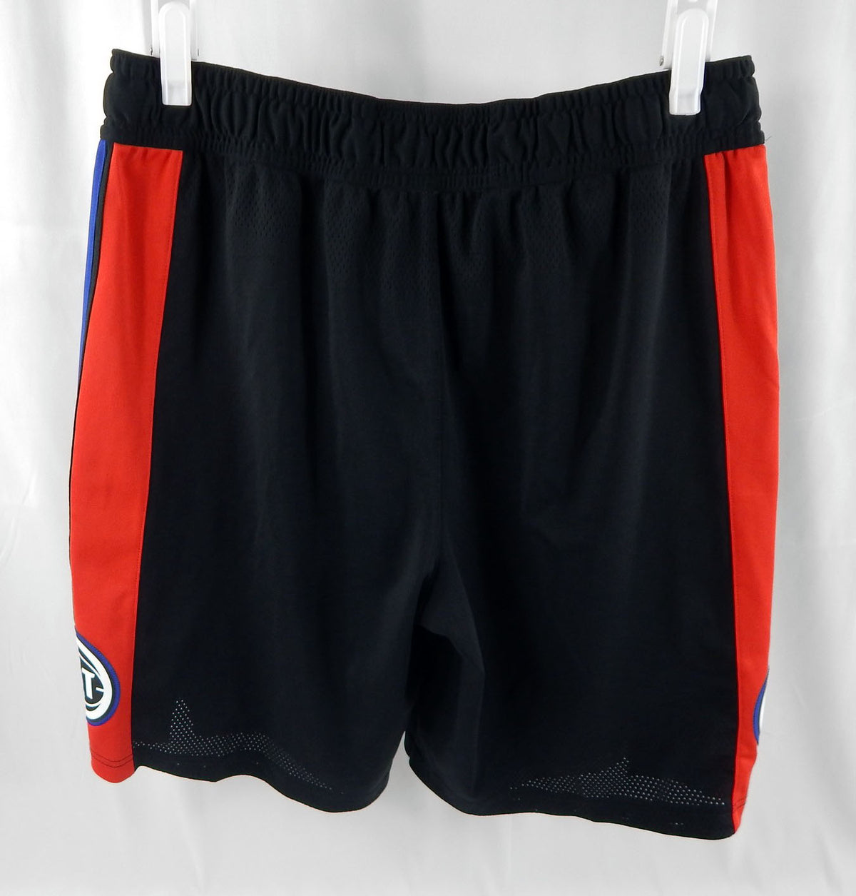 2024-25 Detroit Pistons Malik Beasley #5 Game Used Black Basketball Shorts 38 04 Pic2