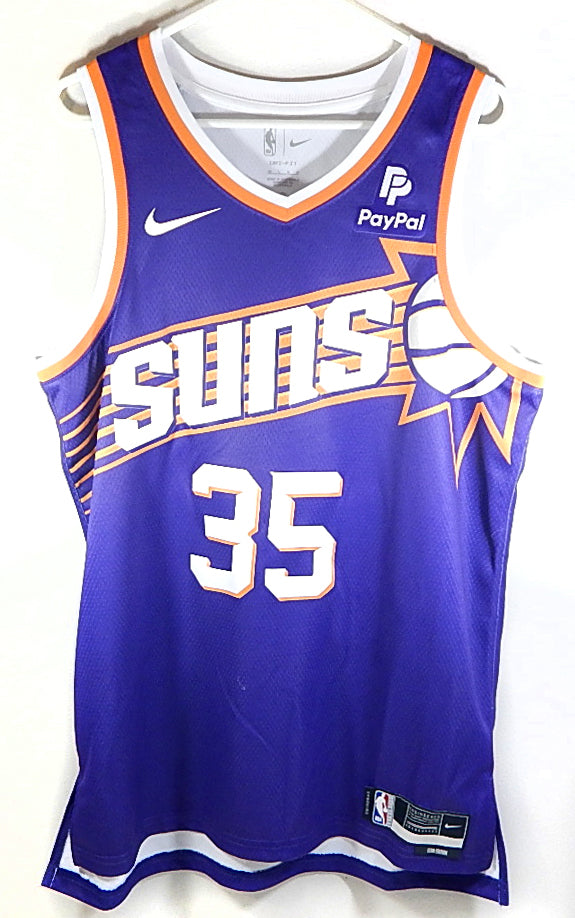 Kevin Durant #35 Phoenix Suns Nike Swingman Icon Paypal B Jersey Purple Youth L