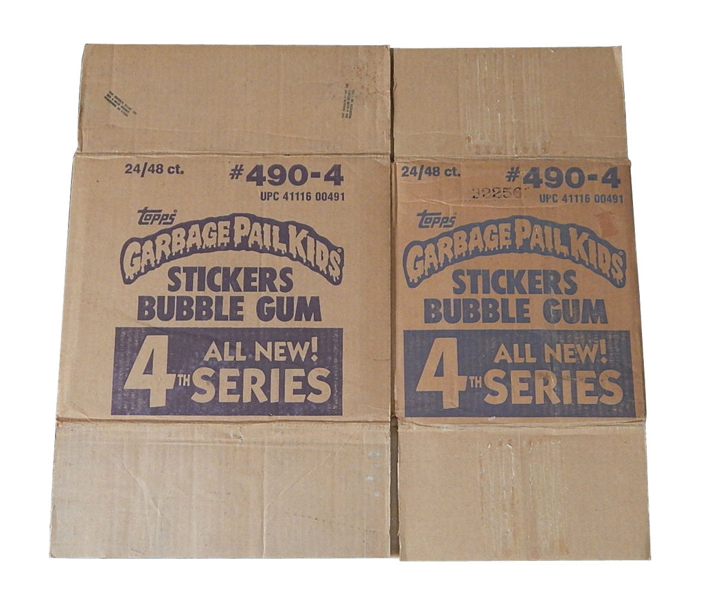 # 1986 Topps Garbage Pail Kids GPK 4th Series Trading Card Empty Wax Box Case Pic2