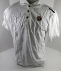 New Orleans Pelicans Team Issued White Basketball Polo Shirt 716