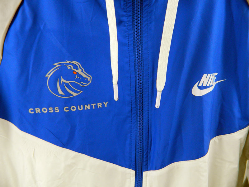 Boise State Broncos Cross Country Nike Mid-Weight Windbreaker Jacket New L Pic2