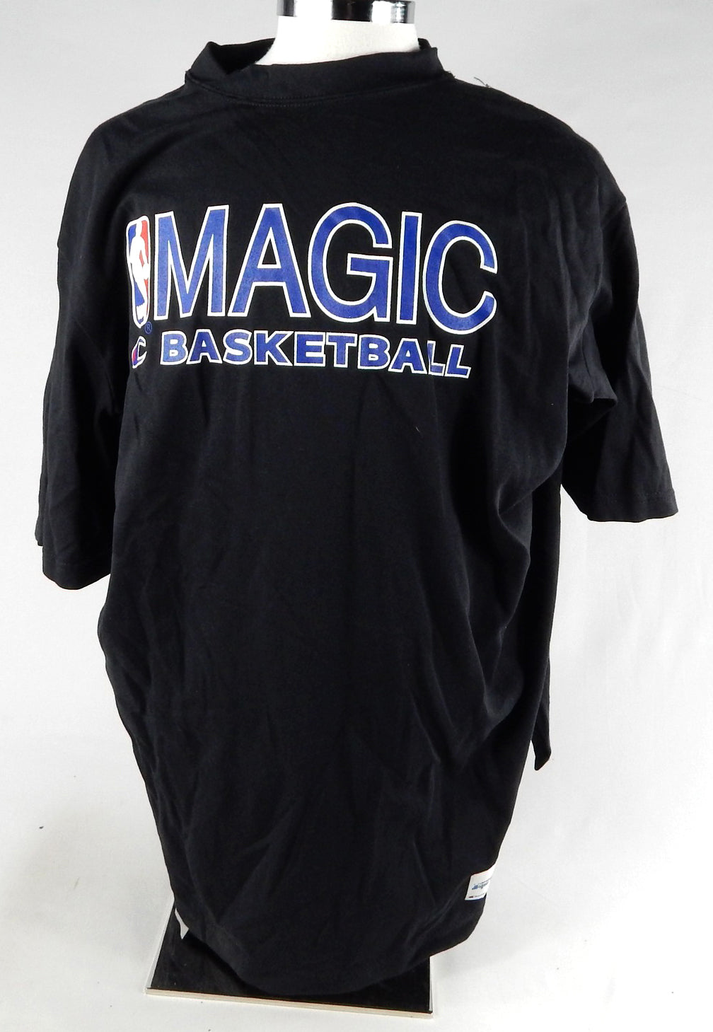 1994-95 Orlando Magic Game Issued Black Training Shirt XXXL 391
