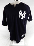 2018 New York Yankees Cody Carroll #85 Game Issued P Used Navy Pullover Jersey 7