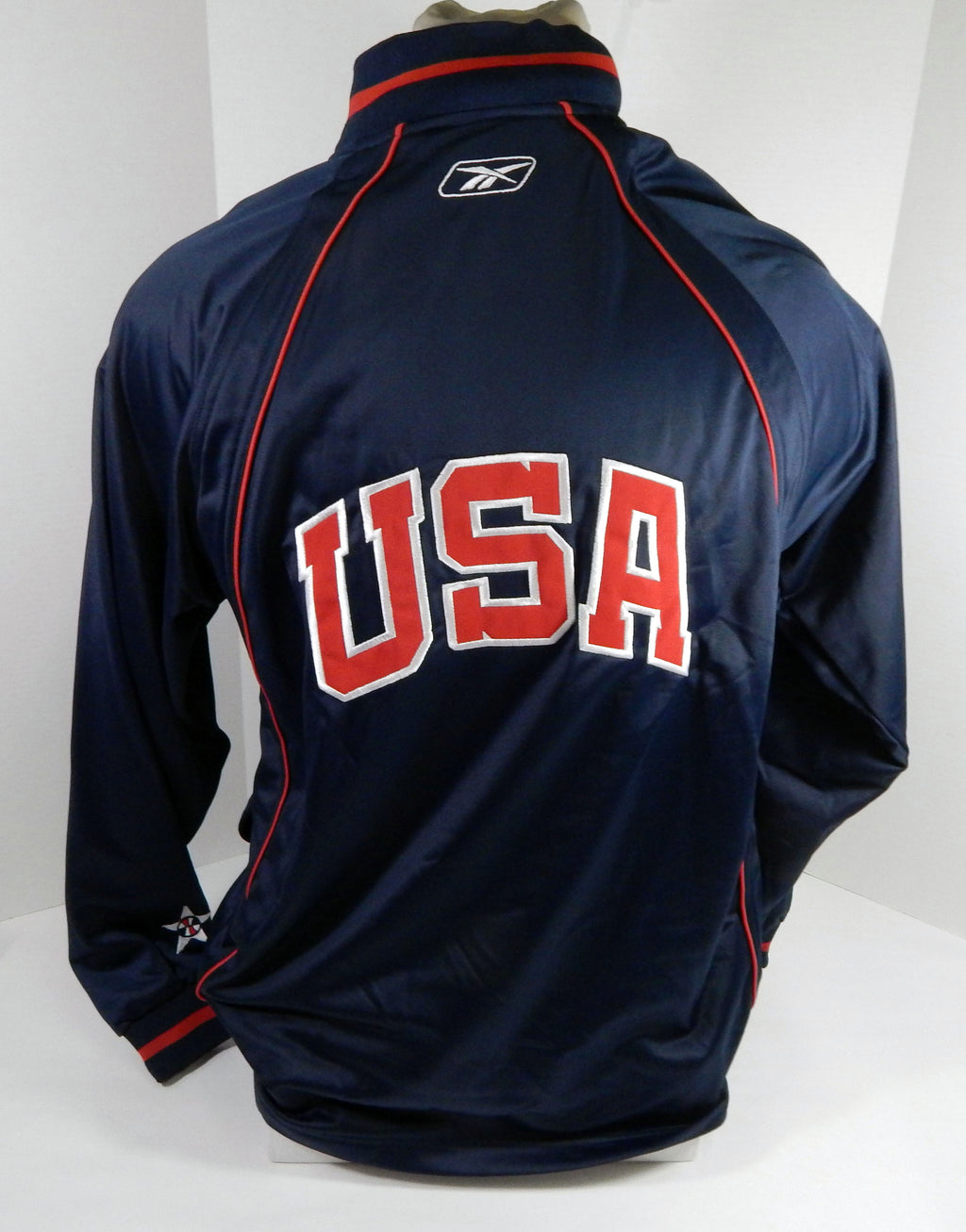 Team USA Basketball # Game Issued Navy Warm Up Jacket M DP64766 Pic2