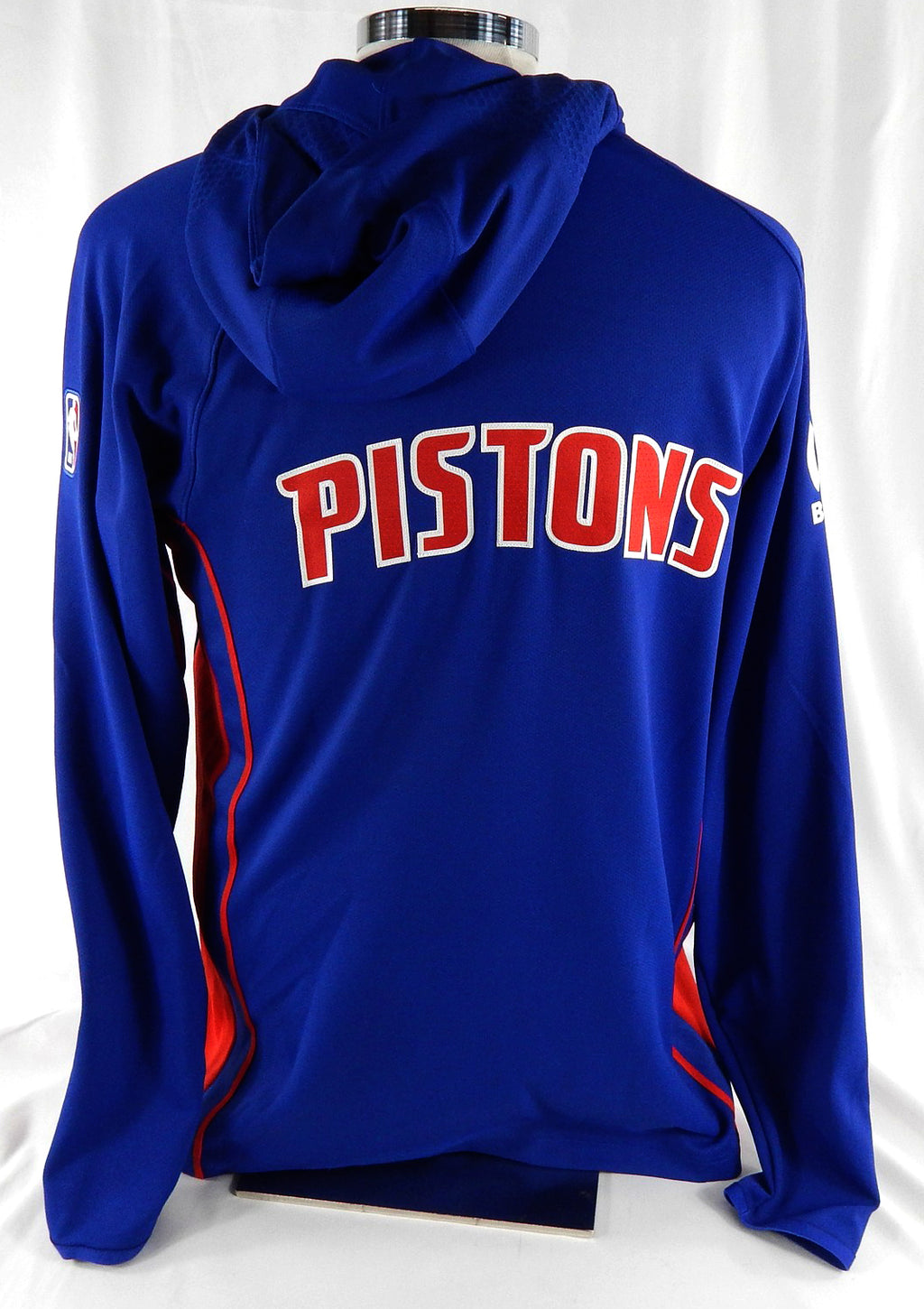 2025-26 Detroit Pistons Marcus Sasser #25 Game Used Blue Warm Up Jacket M 756 Pic2