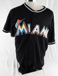 2012-18 Miami Marlins Walker Olis #89 Game Used Black Jersey 46 999