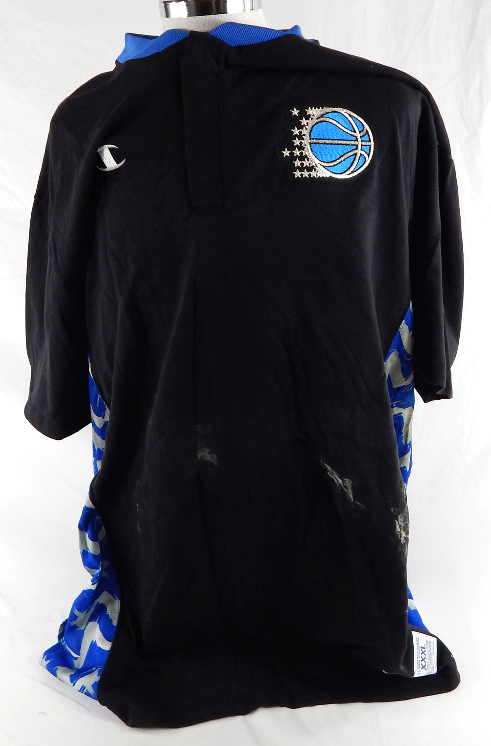 1990s Orlando Magic Game Used Black Shooting Shirt XXXL 660