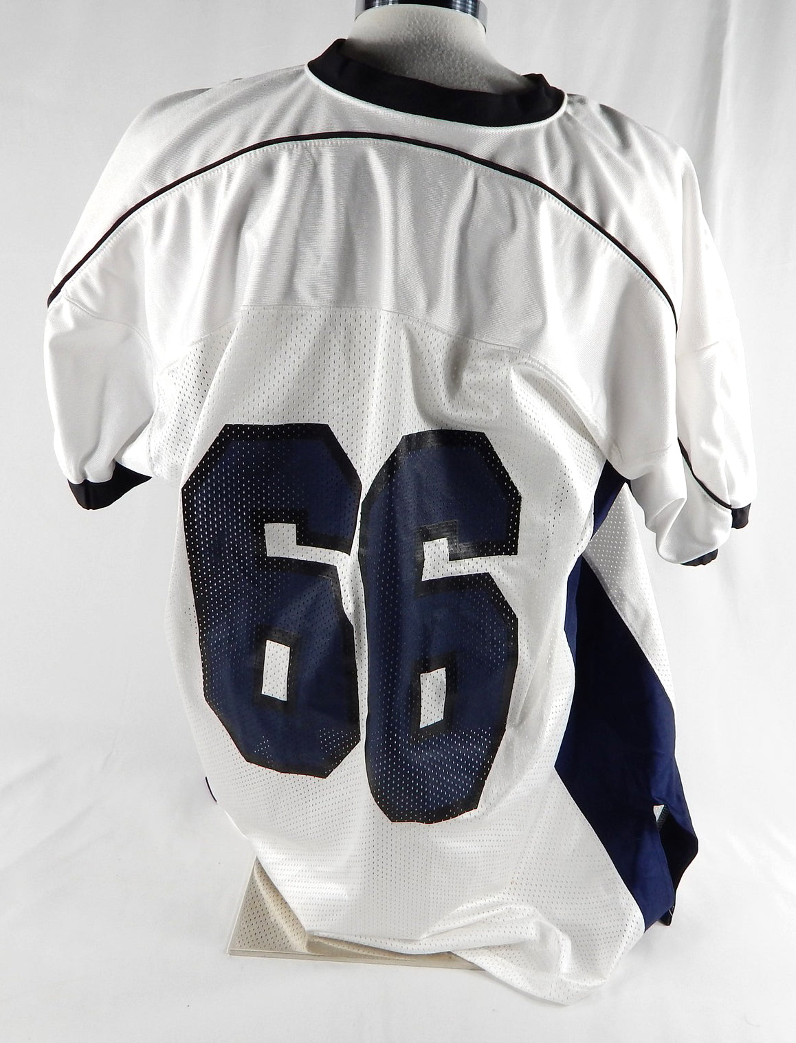 Mississippi Muddogs #66 Game Used White Jersey SIFL XXXL 317 Pic2