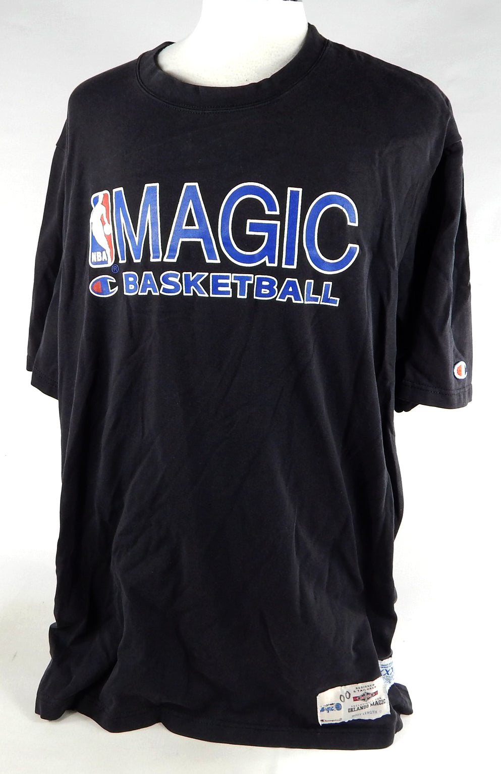 1994-95 Orlando Magic #0 Game Used Black Training Shirt XXXL 396