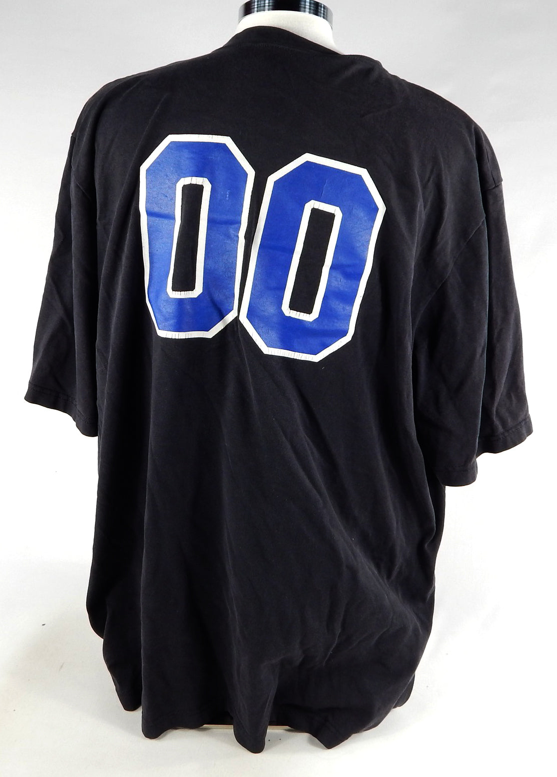 1994-95 Orlando Magic #0 Game Used Black Training Shirt XXXL 396 Pic2