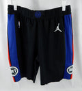 2025-26 Detroit Pistons #11 Game Used Black Basketball Shorts 38 DP113911