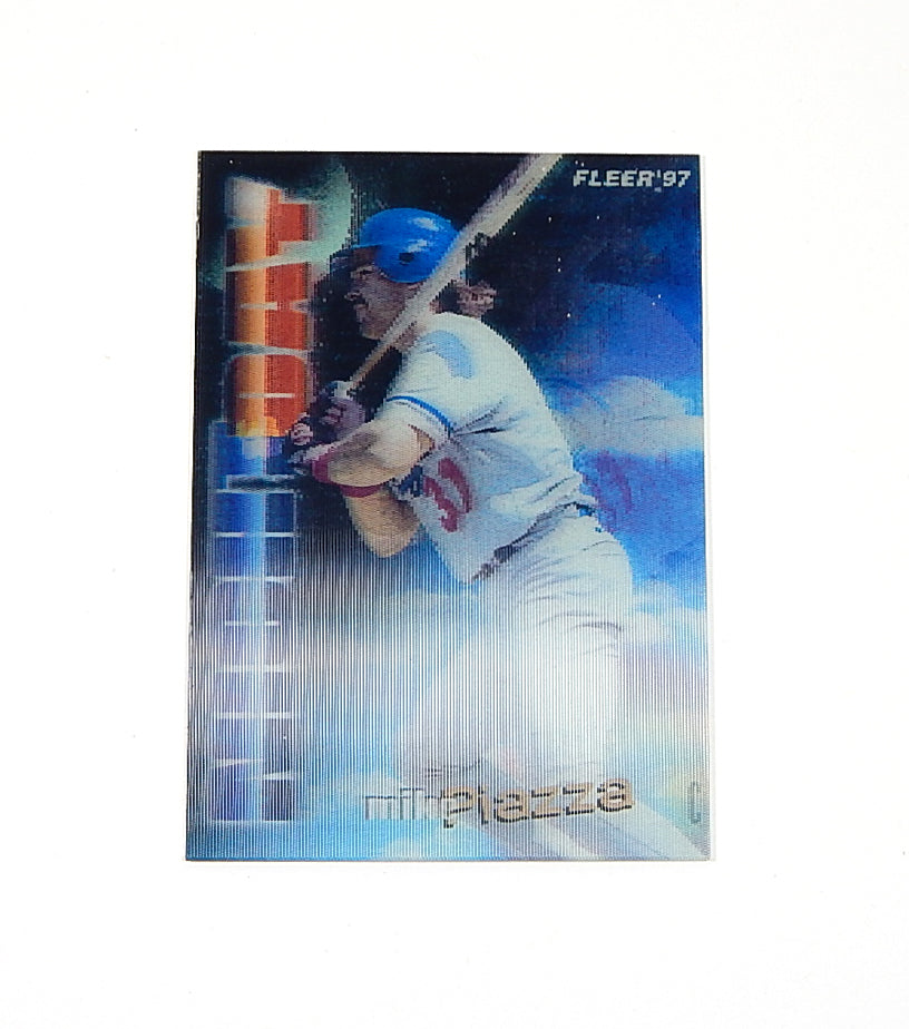 1997 Fleer Night and Day Mike Piazza #6 Lenticular