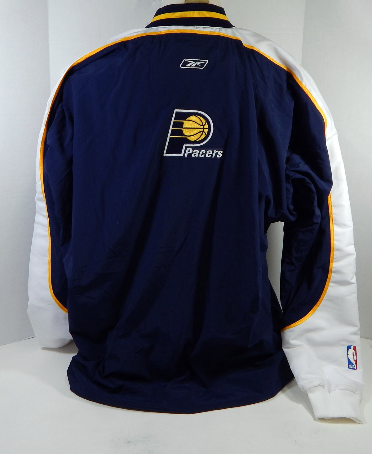 Indiana Pacers Game Issued Blue Game Jacket 50 DP15894