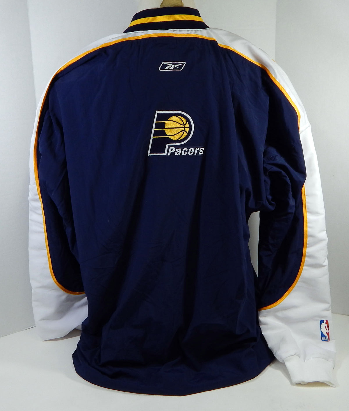 Indiana Pacers Game Issued Blue Game Jacket 50 DP15894 Pic2