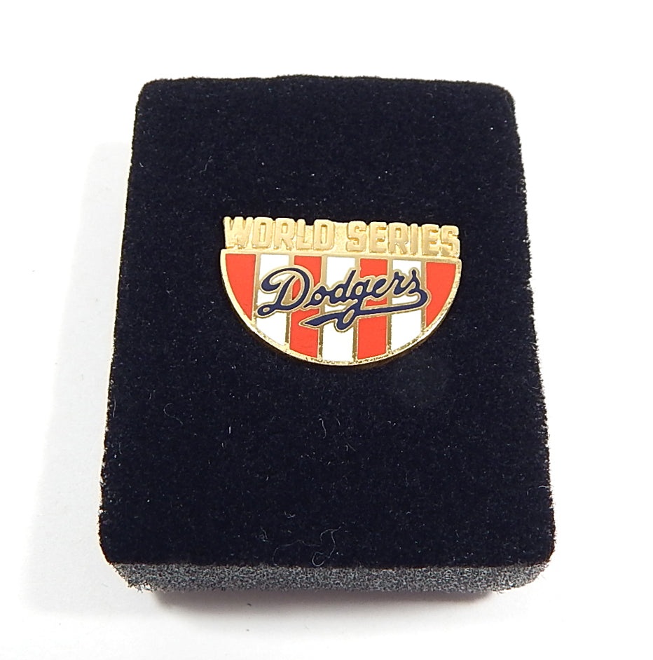 1998 Los Angeles Dodgers MLB World Series Vintage Press Pin In Original Case