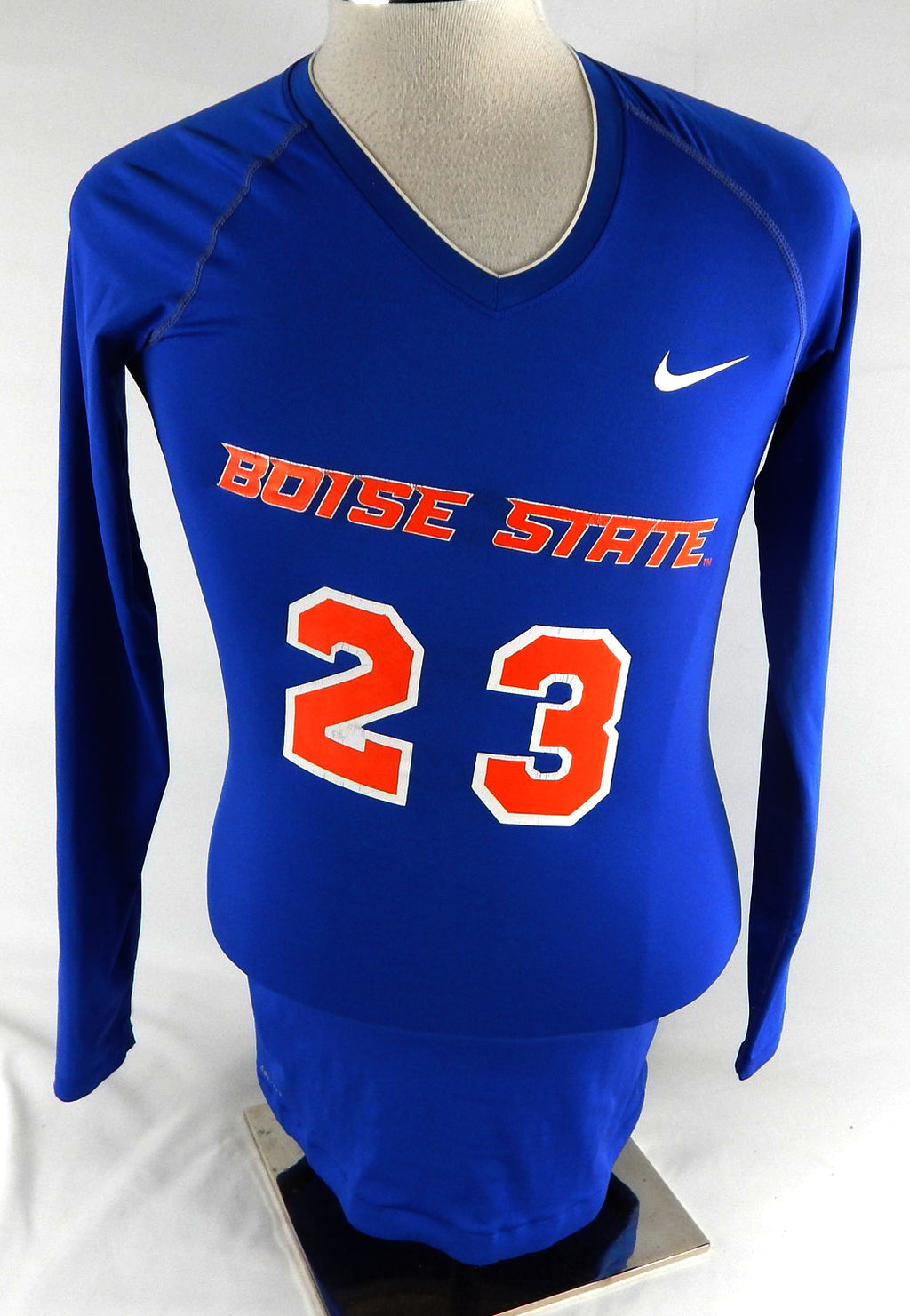 2022 Boise State Broncos #23 Game Used Blue Jersey Volleyball L 912