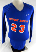 2022 Boise State Broncos #23 Game Used Blue Jersey Volleyball L 912