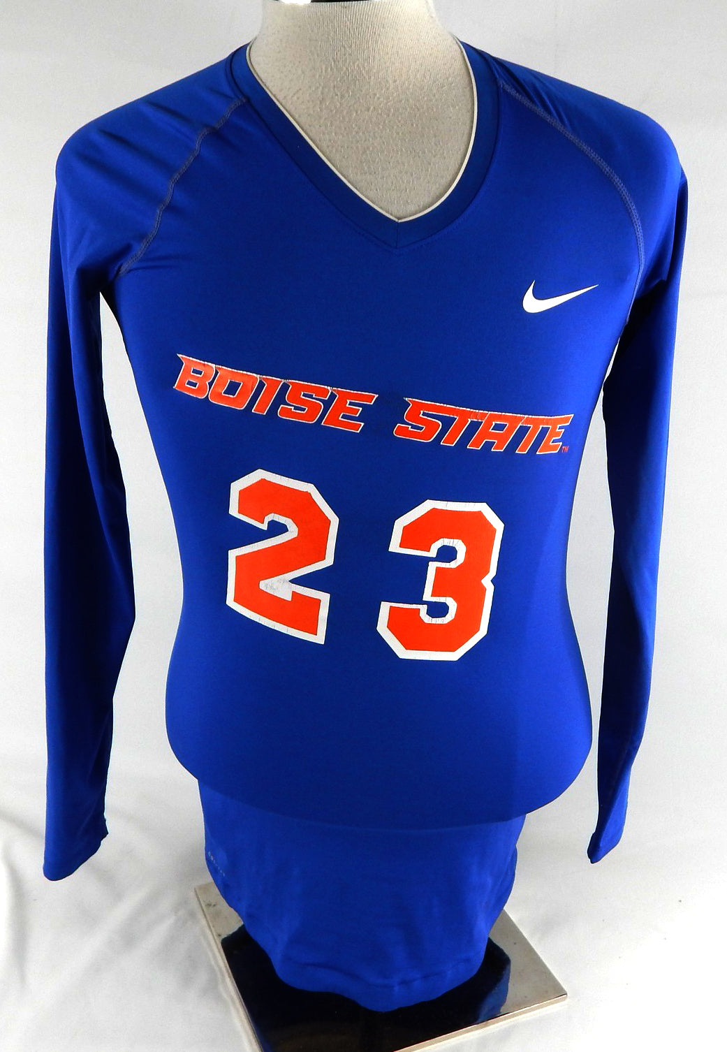 2022 Boise State Broncos #23 Game Used Blue Jersey Volleyball L 912