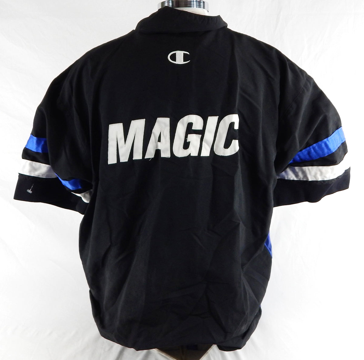 1990s Orlando Magic #23 Game Used Black Warm Up Jacket 52 664 Pic2