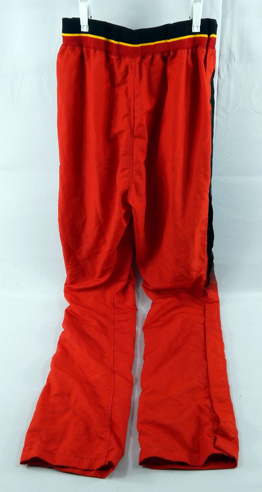 1995-96 Atlanta Hawks Game Issued Red Warm Up Pants 36 226 Pic2