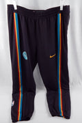 2025-26 Detroit Pistons Tobias Harris #12 Game Used Black Warm Up Pants XL 3916