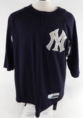 2018 New York Yankees P.J. Pilittere #63 Game Issued Used Navy Pullover Jersey 2