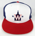 2023 Washington Nationals Jose A Ferrer #47 Game Issued Blue Hat Alt 7.375 365