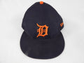 Detroit Tigers #68 Game Issued Pos Used Navy Hat 7.375 DP67255