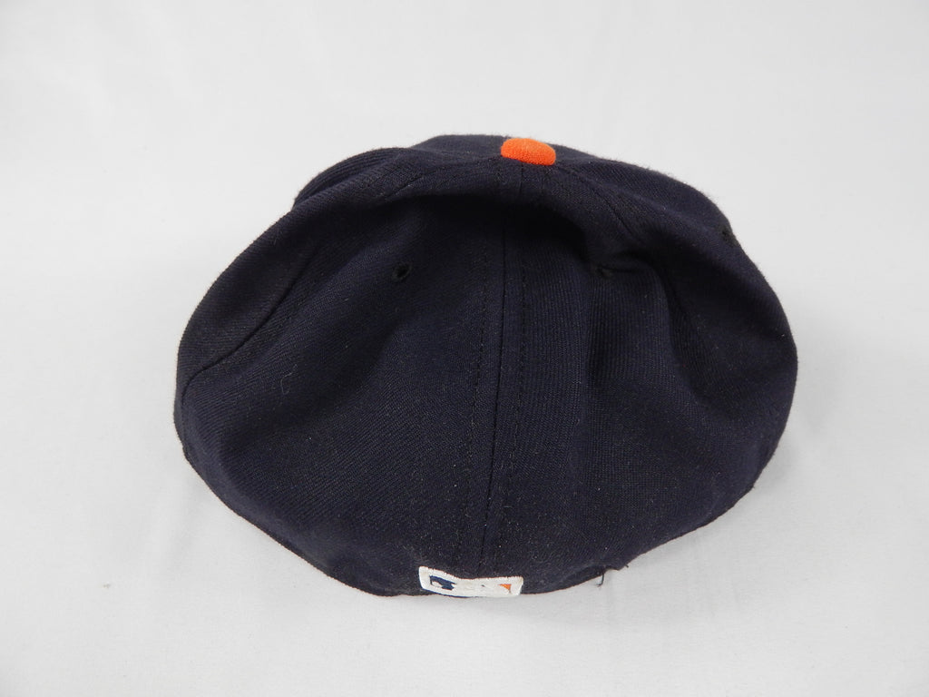 Detroit Tigers #68 Game Issued Pos Used Navy Hat 7.375 DP67255 Pic2