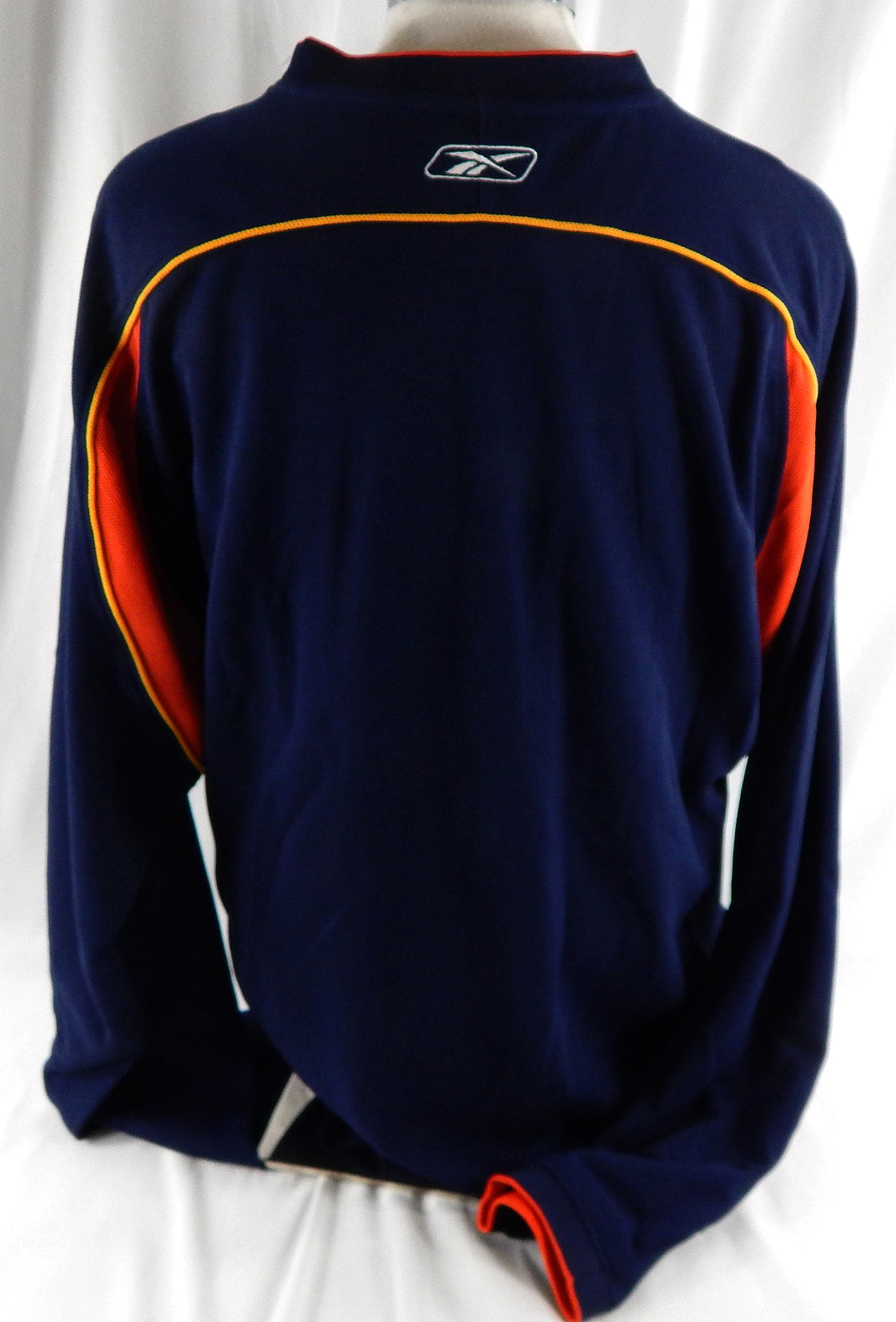 2001-06 Golden State Warriors Game Issued Navy Shooting Shirt XL 000 Pic2