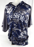 2024 Clearwater Threshers #64 Game Used Navy Camo Jersey Military Night 56 121