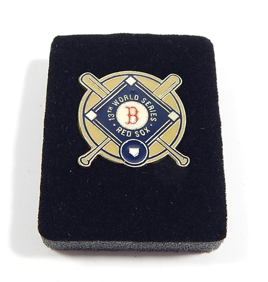 2018 Boston Red Sox MLB World Series Vintage Press Pin In Original Case