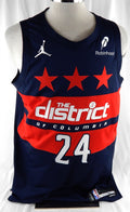 2025-26 Washington Wizards Corey Kispert #24 Game Used Navy Jersey State 16 19 P