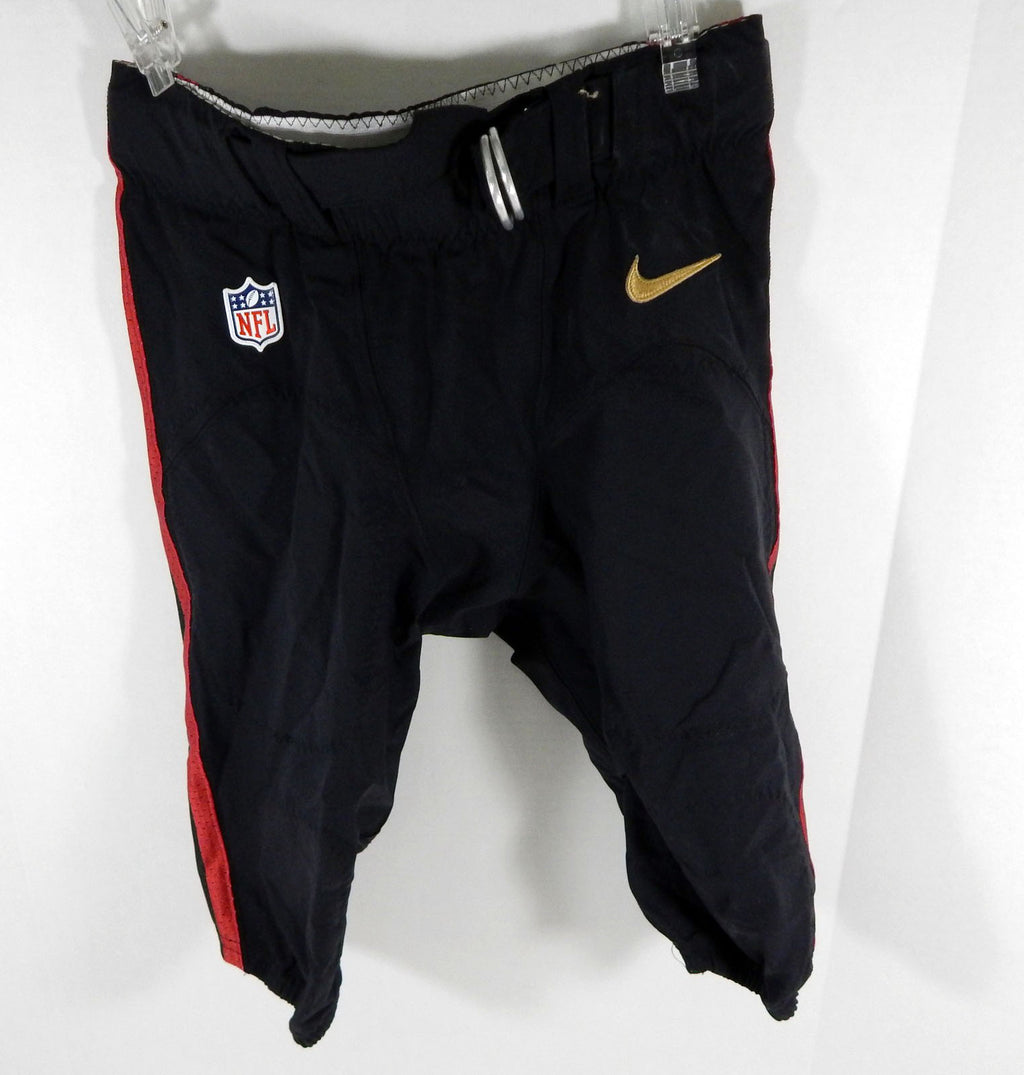 San Francisco 49ers Game Issued Black Game Pants Color Rush 34S DP07925